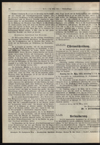 Amtsblatt der landesfürstlichen Hauptstadt Graz 19130320 Seite: 22