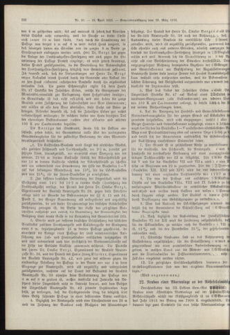 Amtsblatt der landesfürstlichen Hauptstadt Graz 19130410 Seite: 14