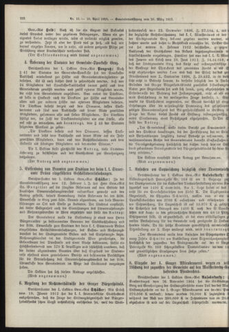 Amtsblatt der landesfürstlichen Hauptstadt Graz 19130410 Seite: 8