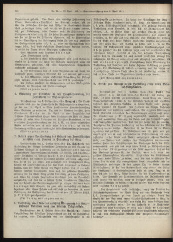 Amtsblatt der landesfürstlichen Hauptstadt Graz 19130420 Seite: 6