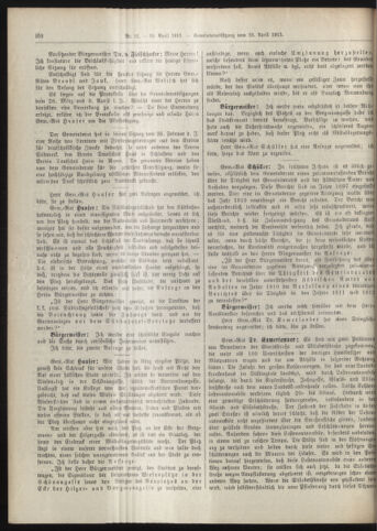 Amtsblatt der landesfürstlichen Hauptstadt Graz 19130430 Seite: 2