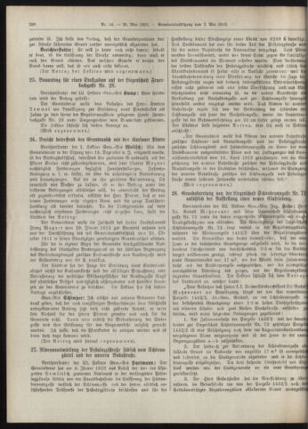 Amtsblatt der landesfürstlichen Hauptstadt Graz 19130520 Seite: 16