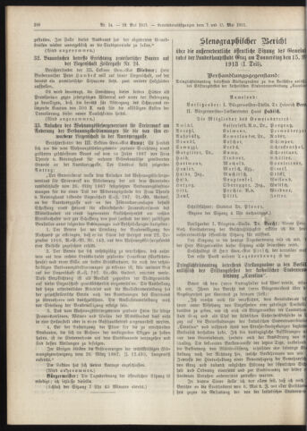 Amtsblatt der landesfürstlichen Hauptstadt Graz 19130520 Seite: 18