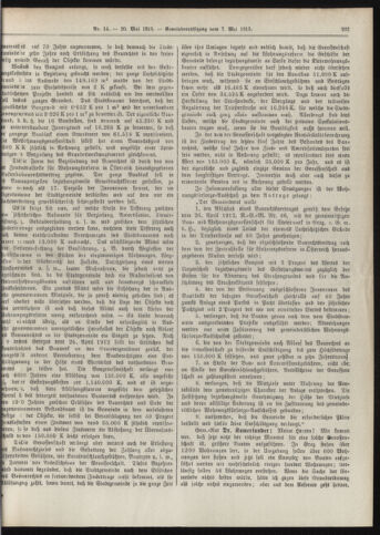 Amtsblatt der landesfürstlichen Hauptstadt Graz 19130520 Seite: 7