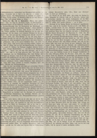 Amtsblatt der landesfürstlichen Hauptstadt Graz 19130531 Seite: 5