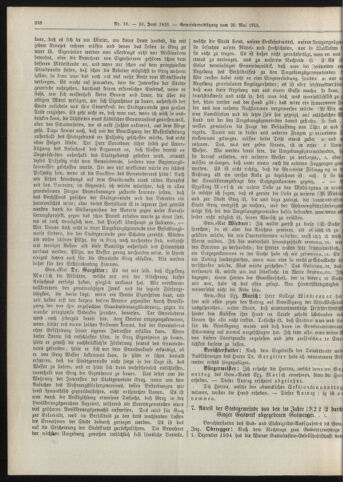 Amtsblatt der landesfürstlichen Hauptstadt Graz 19130610 Seite: 20