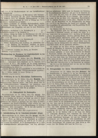 Amtsblatt der landesfürstlichen Hauptstadt Graz 19130610 Seite: 23