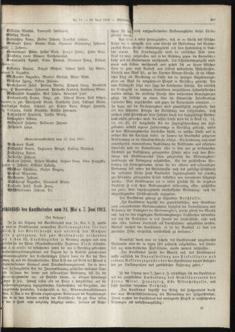 Amtsblatt der landesfürstlichen Hauptstadt Graz 19130620 Seite: 25