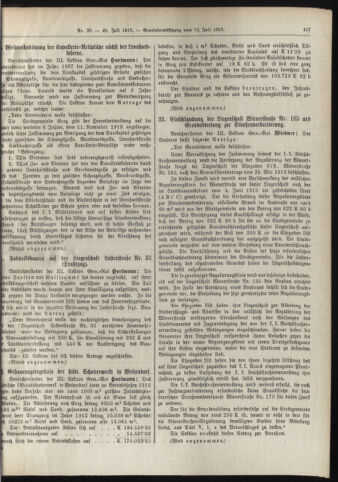 Amtsblatt der landesfürstlichen Hauptstadt Graz 19130720 Seite: 15