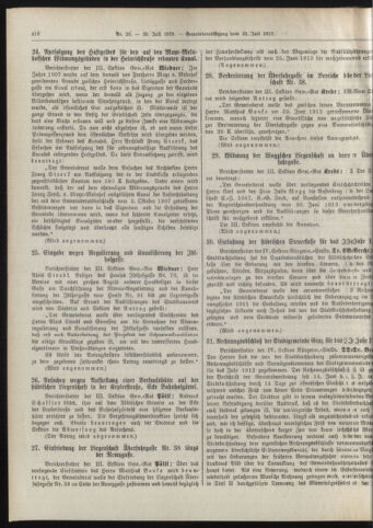 Amtsblatt der landesfürstlichen Hauptstadt Graz 19130720 Seite: 16