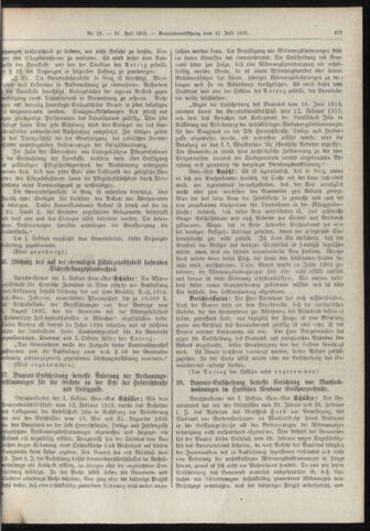 Amtsblatt der landesfürstlichen Hauptstadt Graz 19130731 Seite: 15