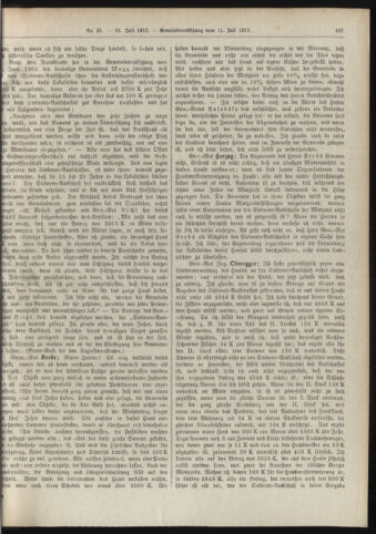 Amtsblatt der landesfürstlichen Hauptstadt Graz 19130731 Seite: 5