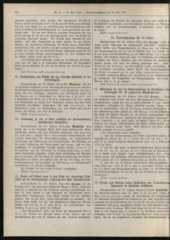 Amtsblatt der landesfürstlichen Hauptstadt Graz 19130731 Seite: 8