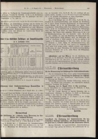 Amtsblatt der landesfürstlichen Hauptstadt Graz 19130810 Seite: 7