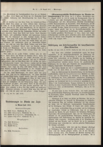 Amtsblatt der landesfürstlichen Hauptstadt Graz 19130820 Seite: 5