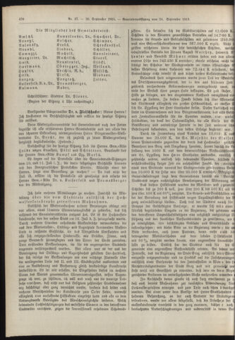 Amtsblatt der landesfürstlichen Hauptstadt Graz 19130930 Seite: 2