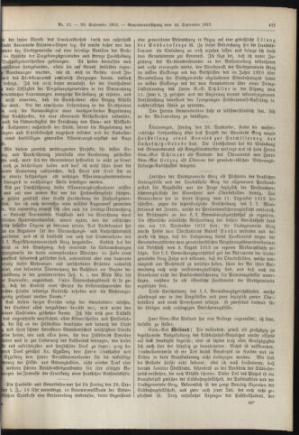 Amtsblatt der landesfürstlichen Hauptstadt Graz 19130930 Seite: 3