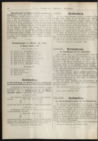 Amtsblatt der landesfürstlichen Hauptstadt Graz 19131130 Seite: 6