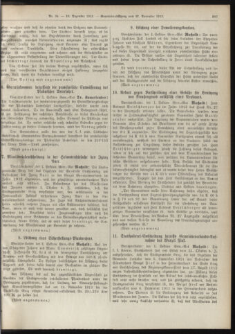 Amtsblatt der landesfürstlichen Hauptstadt Graz 19131210 Seite: 7