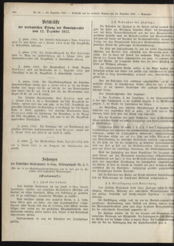 Amtsblatt der landesfürstlichen Hauptstadt Graz 19131220 Seite: 20