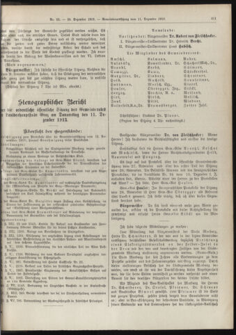 Amtsblatt der landesfürstlichen Hauptstadt Graz 19131220 Seite: 7