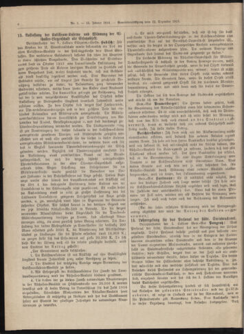 Amtsblatt der landesfürstlichen Hauptstadt Graz 19140115 Seite: 6