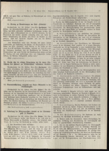 Amtsblatt der landesfürstlichen Hauptstadt Graz 19140120 Seite: 11