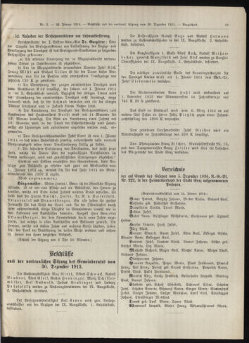 Amtsblatt der landesfürstlichen Hauptstadt Graz 19140120 Seite: 21