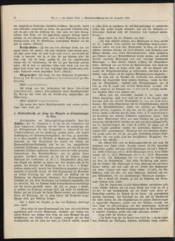 Amtsblatt der landesfürstlichen Hauptstadt Graz 19140120 Seite: 6