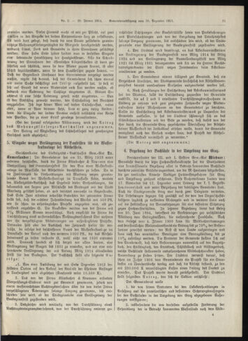 Amtsblatt der landesfürstlichen Hauptstadt Graz 19140120 Seite: 9