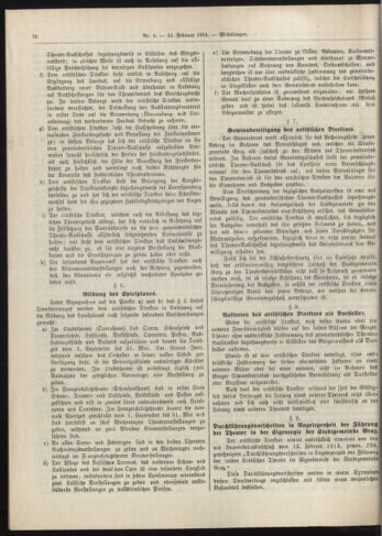 Amtsblatt der landesfürstlichen Hauptstadt Graz 19140210 Seite: 16