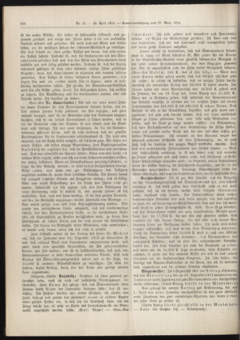 Amtsblatt der landesfürstlichen Hauptstadt Graz 19140420 Seite: 8