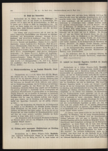 Amtsblatt der landesfürstlichen Hauptstadt Graz 19140430 Seite: 10