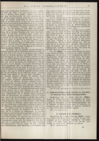 Amtsblatt der landesfürstlichen Hauptstadt Graz 19140430 Seite: 11