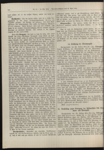 Amtsblatt der landesfürstlichen Hauptstadt Graz 19140510 Seite: 10