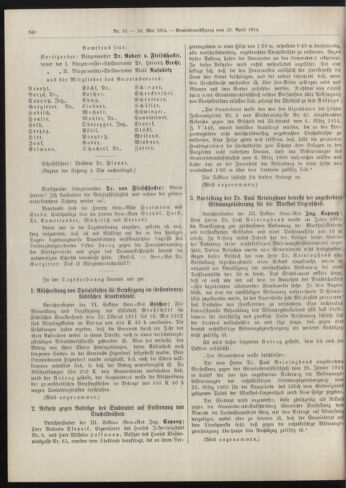 Amtsblatt der landesfürstlichen Hauptstadt Graz 19140510 Seite: 2