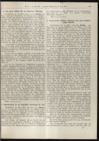 Amtsblatt der landesfürstlichen Hauptstadt Graz 19140510 Seite: 3