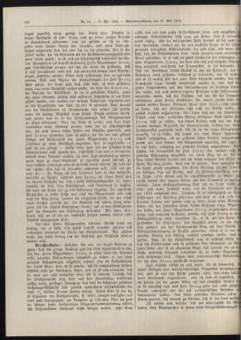 Amtsblatt der landesfürstlichen Hauptstadt Graz 19140520 Seite: 14