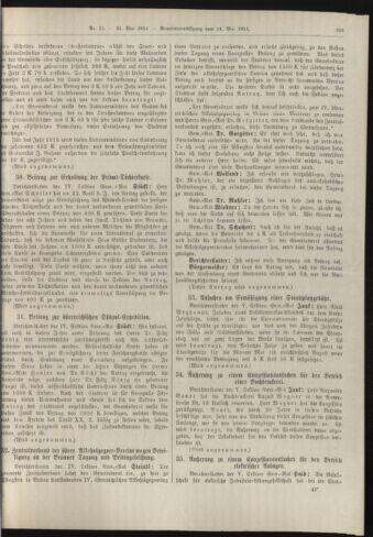 Amtsblatt der landesfürstlichen Hauptstadt Graz 19140531 Seite: 11