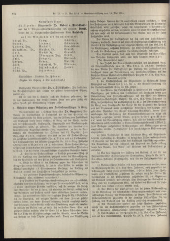 Amtsblatt der landesfürstlichen Hauptstadt Graz 19140531 Seite: 2