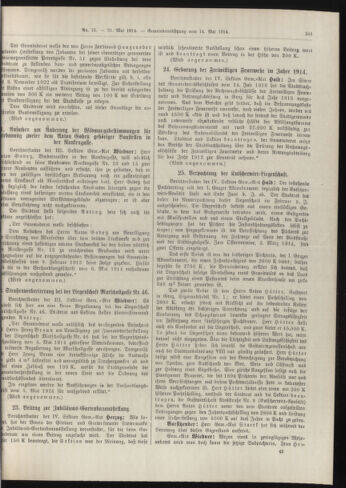 Amtsblatt der landesfürstlichen Hauptstadt Graz 19140531 Seite: 9