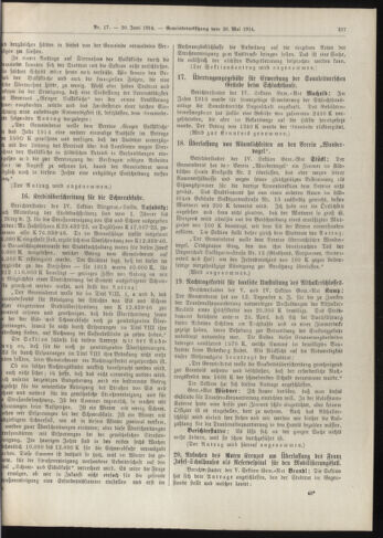 Amtsblatt der landesfürstlichen Hauptstadt Graz 19140620 Seite: 11