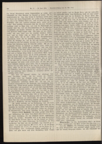 Amtsblatt der landesfürstlichen Hauptstadt Graz 19140620 Seite: 14