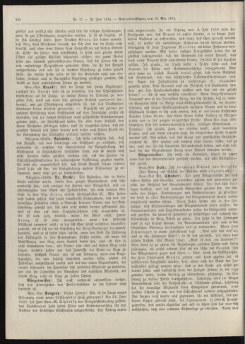 Amtsblatt der landesfürstlichen Hauptstadt Graz 19140620 Seite: 16