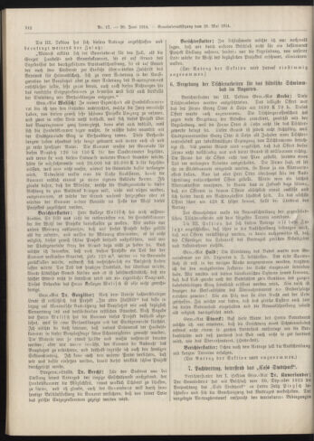 Amtsblatt der landesfürstlichen Hauptstadt Graz 19140620 Seite: 6