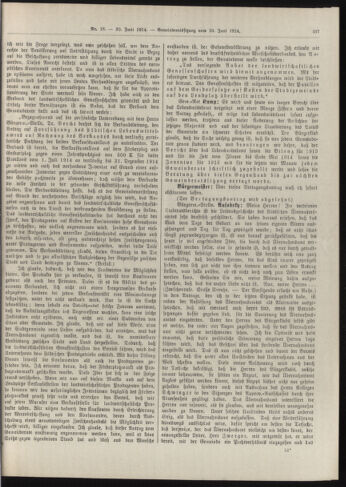 Amtsblatt der landesfürstlichen Hauptstadt Graz 19140630 Seite: 11