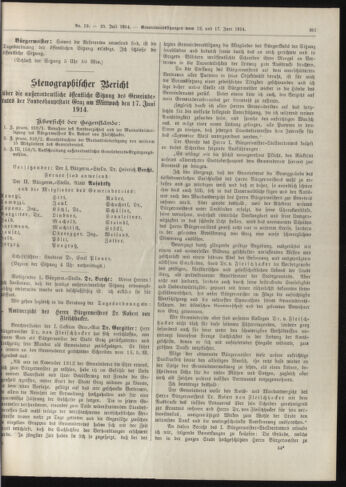 Amtsblatt der landesfürstlichen Hauptstadt Graz 19140710 Seite: 11