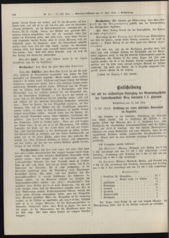 Amtsblatt der landesfürstlichen Hauptstadt Graz 19140710 Seite: 16