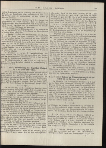 Amtsblatt der landesfürstlichen Hauptstadt Graz 19140710 Seite: 3