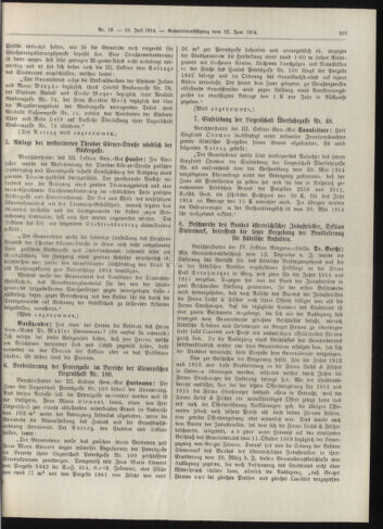 Amtsblatt der landesfürstlichen Hauptstadt Graz 19140710 Seite: 7